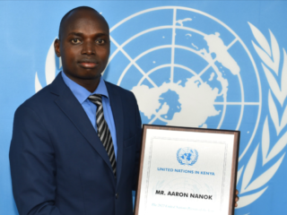 Turkana agronomist, Aaron Nanok, bags UN person of the year award