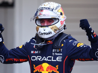 Verstappen crowned F1 world champion with Japanese GP victory after late penalty for Leclerc