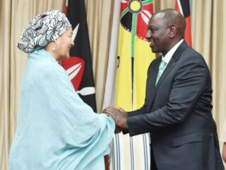 President Ruto hosts United Nation’s deputy SG Amina Mohammed at State House