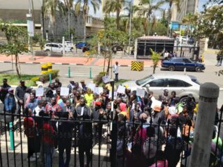 Protests outside Parliament amid ouster hearing of four IEBC commissioners