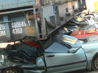 KRA lines up hundreds of vehicles for destruction at port