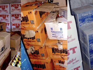 Consignment of counterfeit alcohol recovered in Thika
