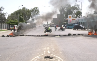 Youth in Naivasha hold demos, claim to be locked out of WRC job opportunities