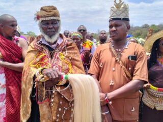 Elders from Tharaka, Meru, Maasai, Kikuyu and Ogiek communities converge for rain ritual