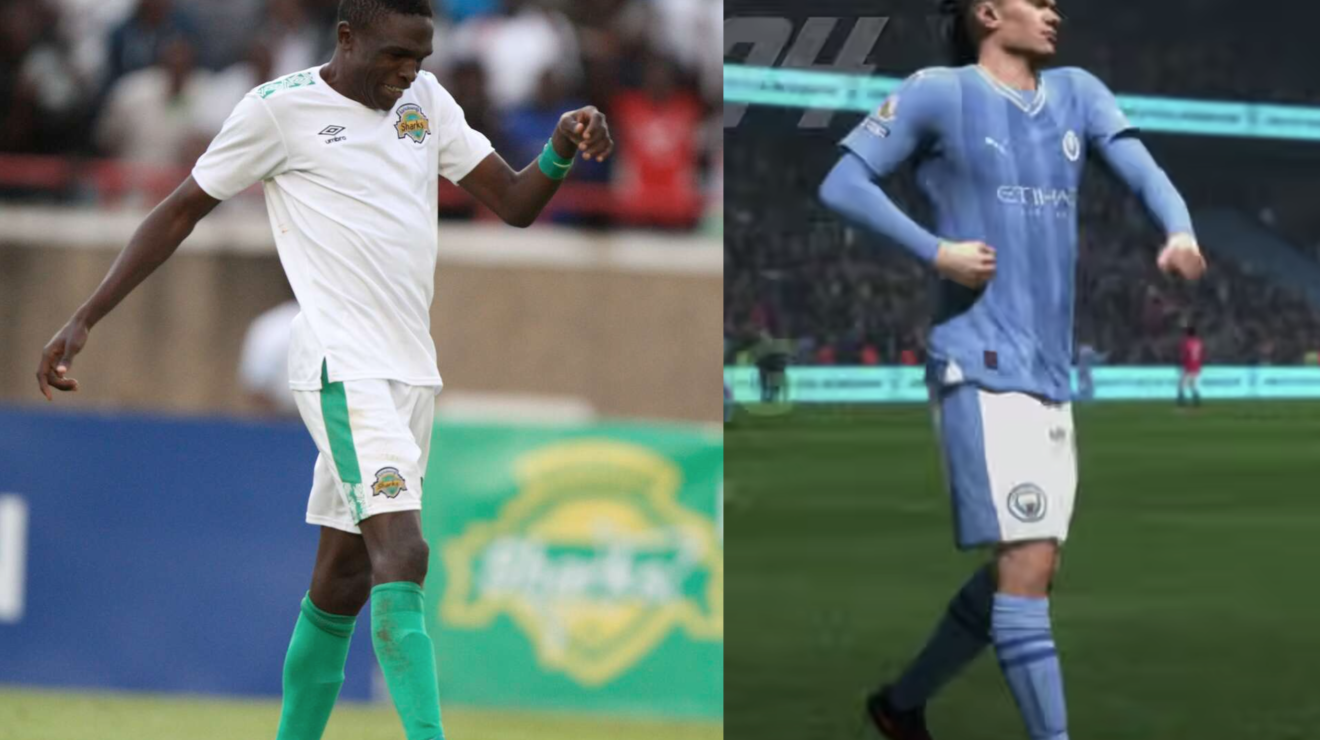NTV Kenya Kenyan player’s goal celebration immortalised in EA FC 24 video game