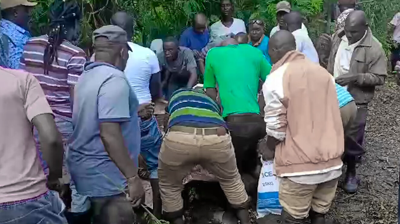 NTV Kenya: Mwea residents feast on hippo killed by KWS officers