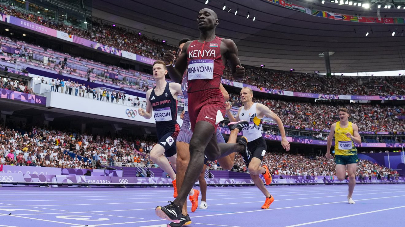 NTV Kenya: Wanyonyi and Arop clash in repeat of Olympics 800m final