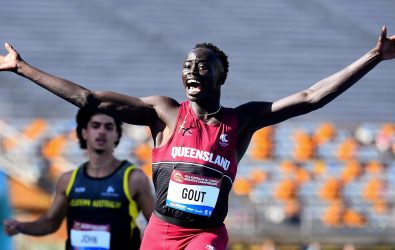 South Sudanese teen sprinter Gout smashes Australian 200m record with sub-20-second run