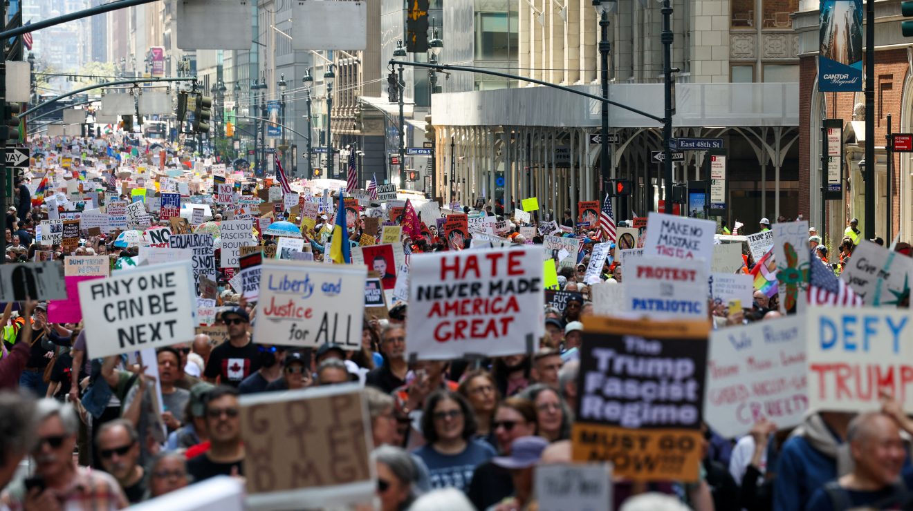NTV Kenya: Thousands of protesters rally against Trump across US