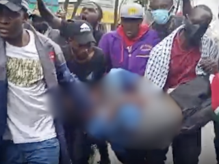 Mask vendor shot in Tuesday protests survives, family says