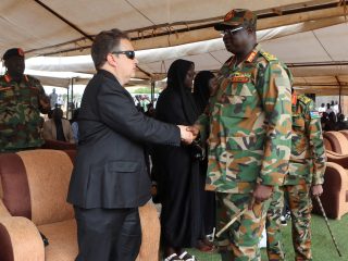 South Sudan President Salva Kiir fires army chief after seven months in post