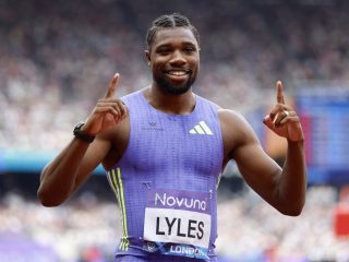 Lyles clocks world’s fastest 200m this year in heated US trials race