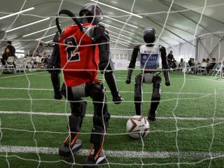 Chinese robot football teams gear up for World Humanoid Robot Games