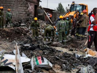Amref urges locals not to keep Mwihoko plane crash debris