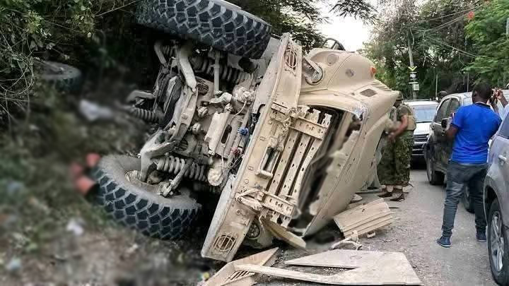 Kenyan police officer dies in Haiti road accident
