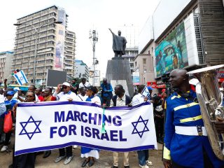 Kenya demonstrators hold pro‑Israel march to commemorate October 7 attacks