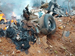Several feared dead after plane crashes, bursts into flames in Kwale