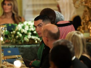 Ronaldo attends White House meeting between Trump and Saudi crown prince