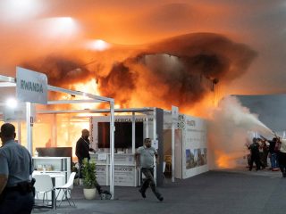 COP30 schedules in disarray after fire razes part of venue