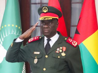 General sworn in as new Guinea-Bissau leader