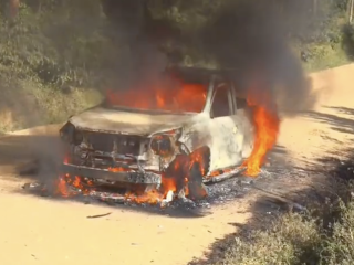 Vehicle torched amid confrontations in Malava