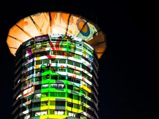 KICC lights up in readiness for Jamhuri Day festivities