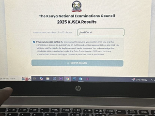 How to check 2025 KJSEA results