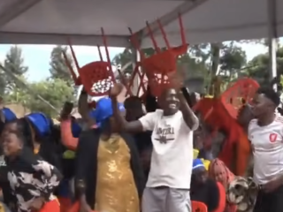 Church service turns chaotic as Wamatangi, Alice Ng’ang’a camps clash before Ruto