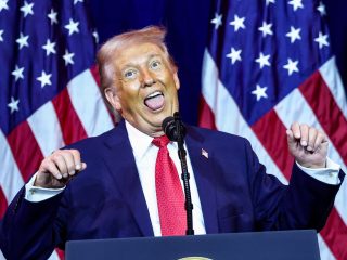 Trump mocks transgender athletes in women’s sports