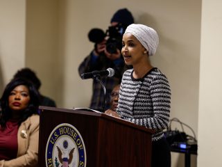 Man sprays US lawmaker Ilhan Omar with liquid, disrupting Minnesota event