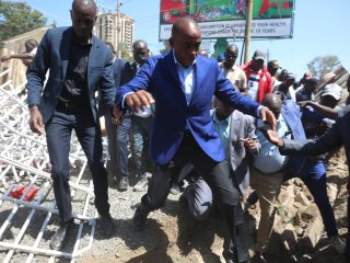 Wamatangi claims political persecution after demolition of businesses near Nyayo Stadium