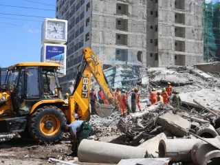 16-storey building collapses in South C, 4 feared trapped