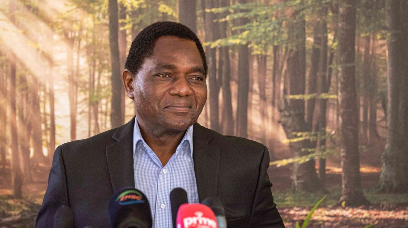 NTV Kenya: Zambia’s Hichilema wins second term in presidential election