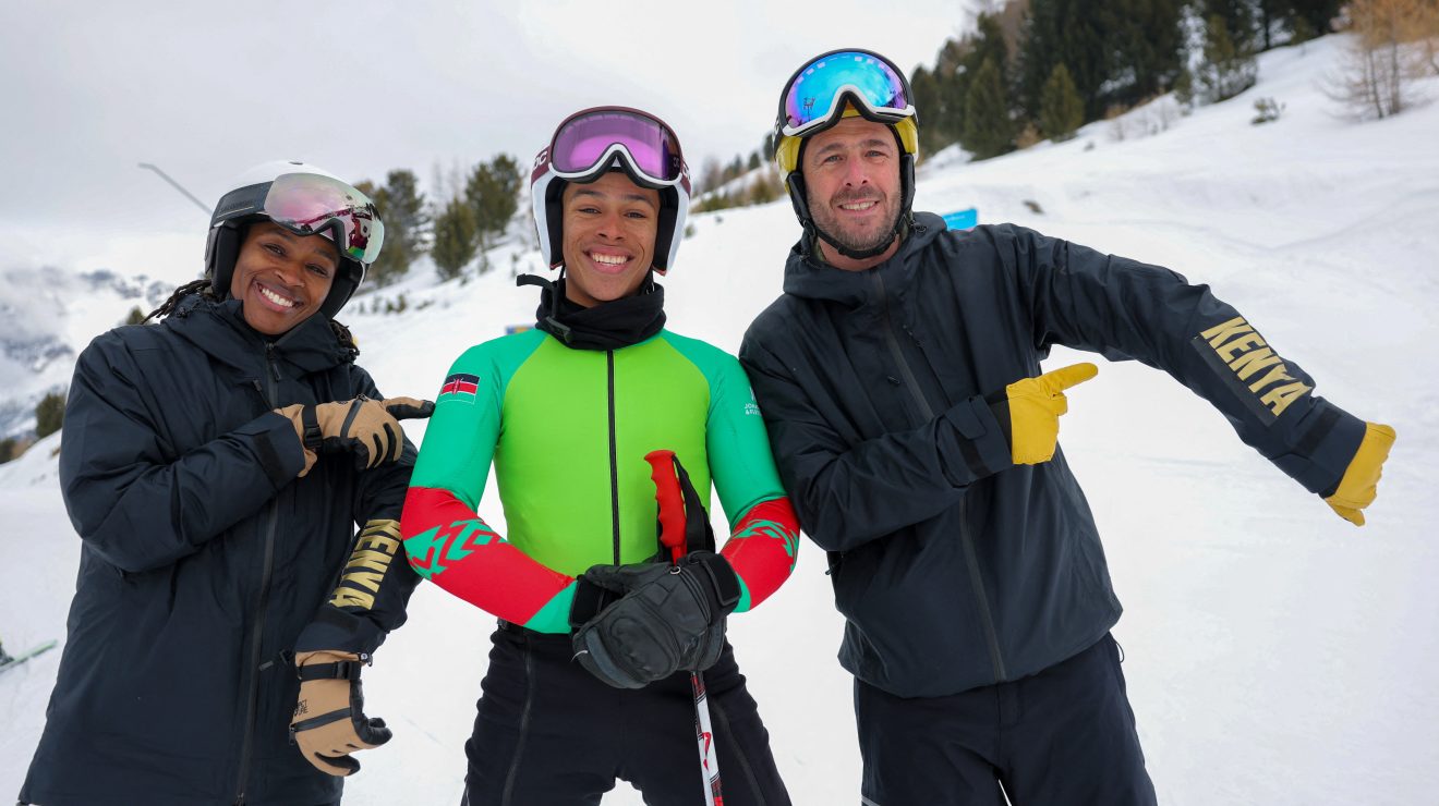 Kenyan skier Laborde ready for Olympic debut after compatriot Sabrina Simader forced to drop out