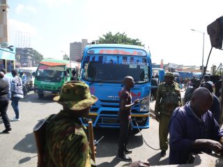 Matatu strike tension disrupts traffic on Nairobi’s major roads