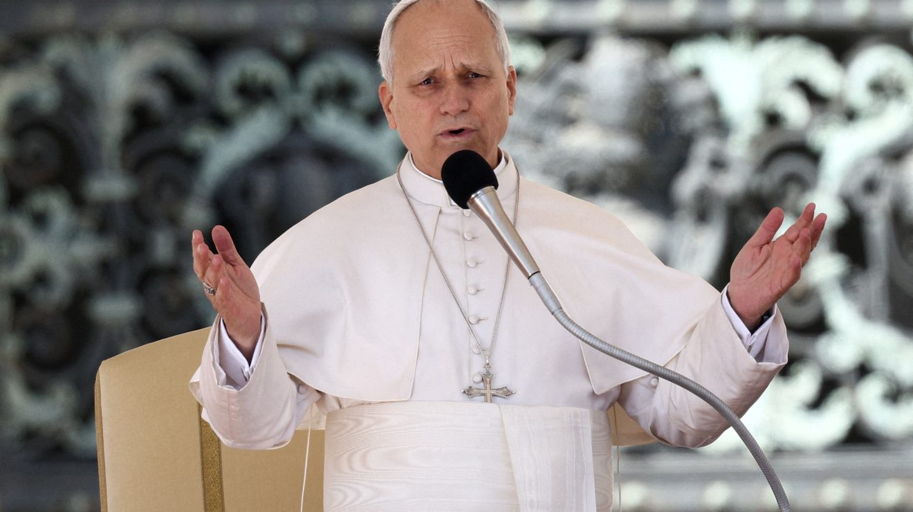 Pope Leo says God rejects prayers of leaders who wage wars