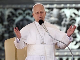 Pope Leo says aerial military strikes should be banned