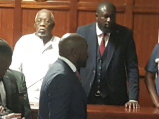 Nairobi Hospital board chair falls ill on court premises, freed on bond