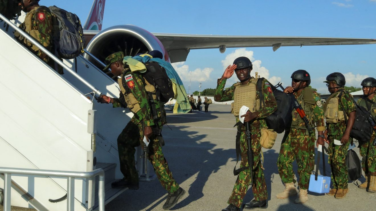 Photos: Last contingent of Kenya’s multinational force leave Haiti