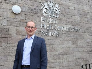 New British High Commissioner to Kenya Matt Baugh assumes office