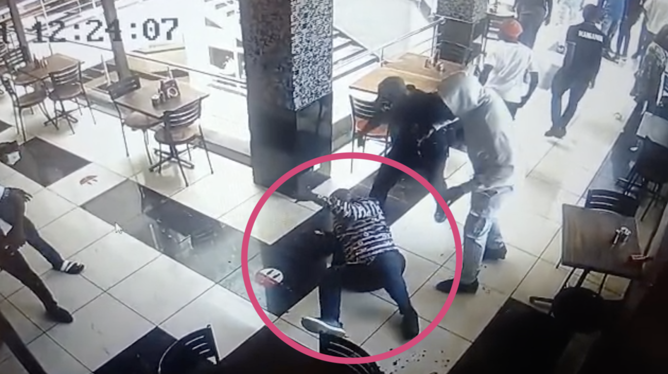 CCTV footage captures Senator Osotsi being attacked by armed men in Kisumu