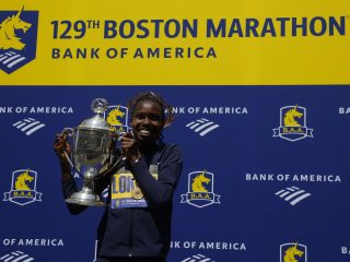 Lokedi aims to repeat Boston Marathon win after record-breaking run