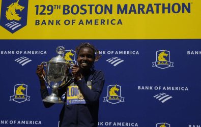 Lokedi aims to repeat Boston Marathon win after record-breaking run