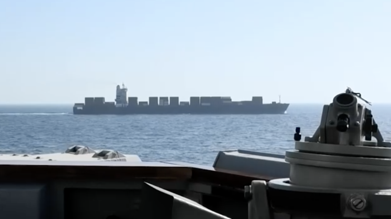 US military releases video of Navy firing on Iranian cargo ship