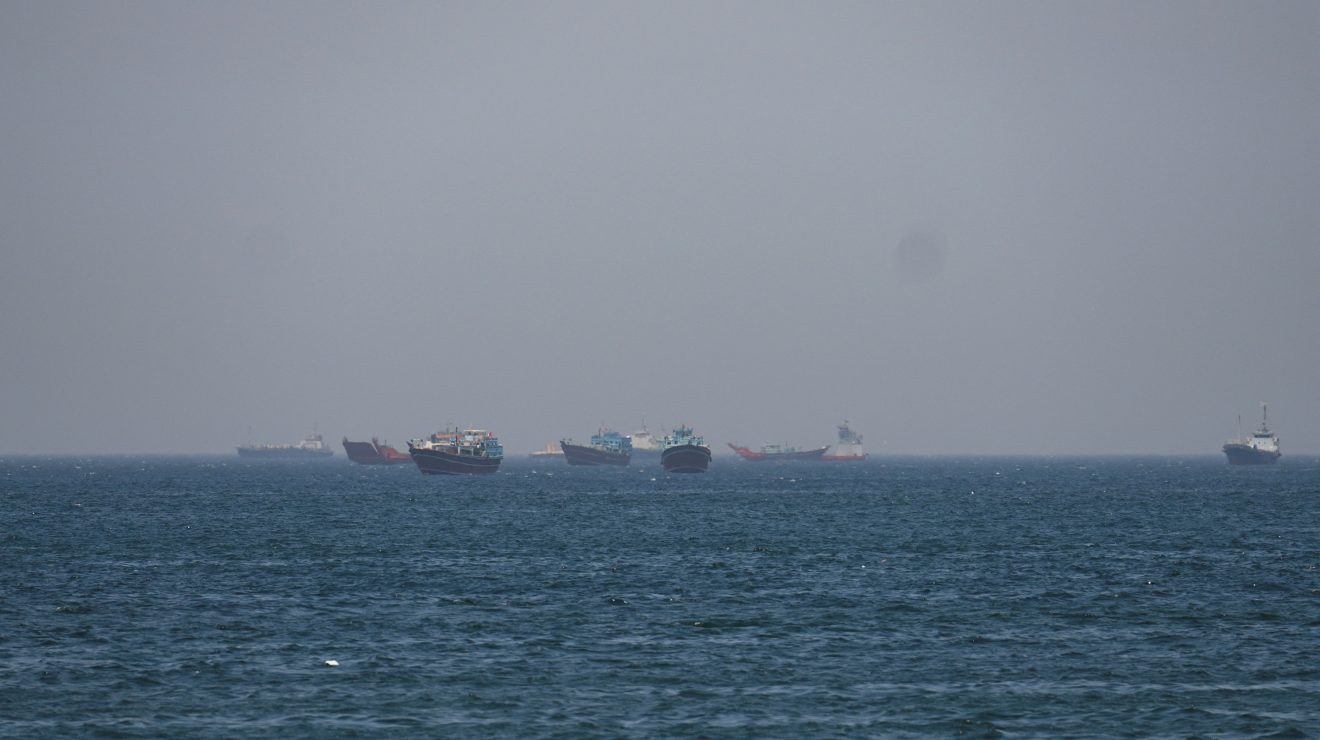 Two missiles hit US warship trying to enter Strait of Hormuz