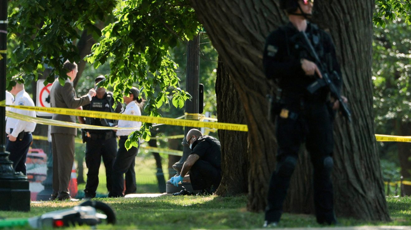 US Secret Service says it exchanged gunfire with armed suspect near White House
