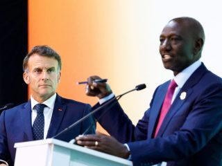 99 Congolese protesters were arrested during Africa-France Summit, police say
