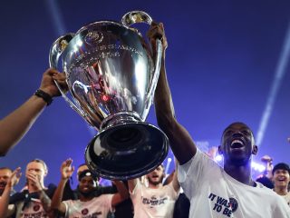 Dembele vows PSG will chase Champions League hat-trick after Paris celebrations