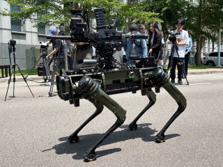 Taiwan considers armed robot dogs to patrol South China Sea islands