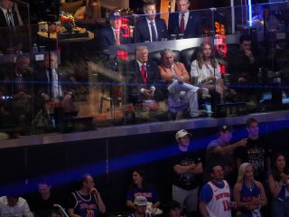 President Trump booed while attending Game 3 of NBA Finals in New York